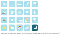 Weather Vector Symbols