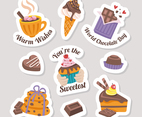 World Chocolate Day Stickers