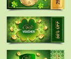 Saint Patrick's Gift Voucher Templates