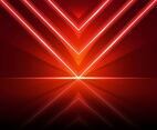 Red Neon Background