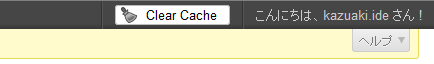 wordpress、clear cache