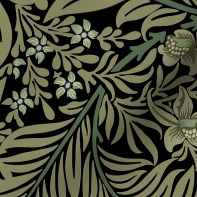 Larkspur by William Morris Reimagined