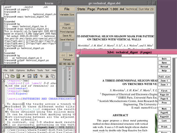 図6　Transcend 4GバイトUSBメモリから起動したFreeBSD