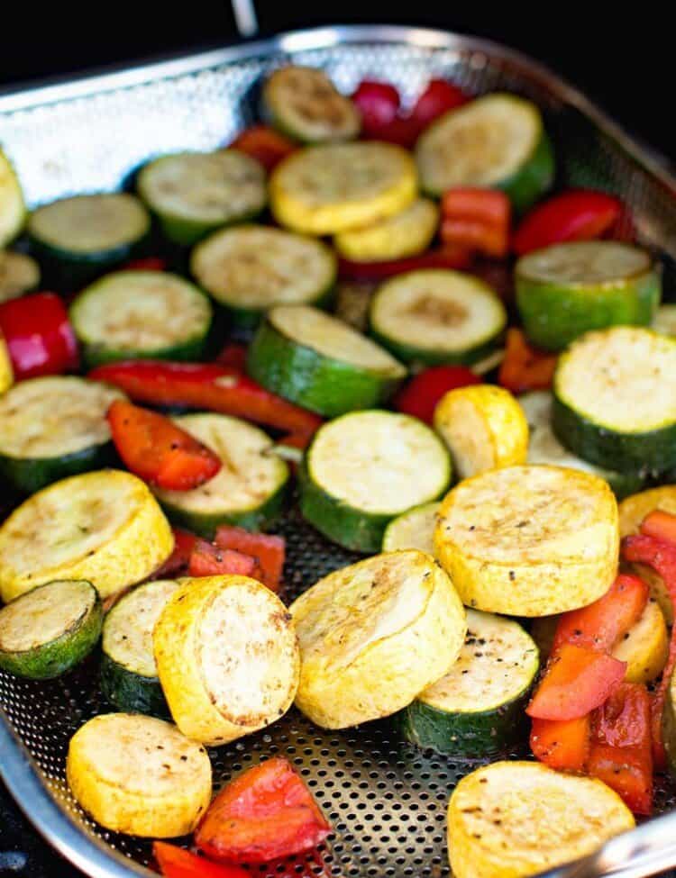 easy smoked vegetables on smoker