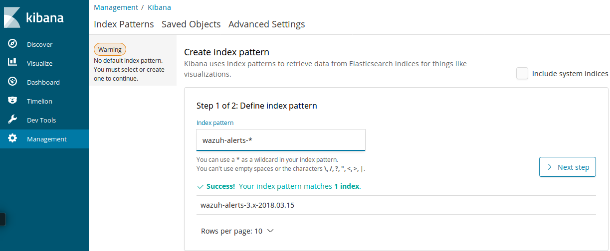 Index Template