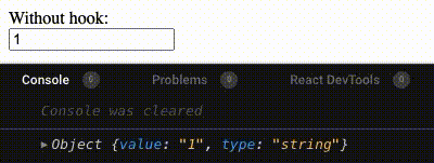 Example without hook