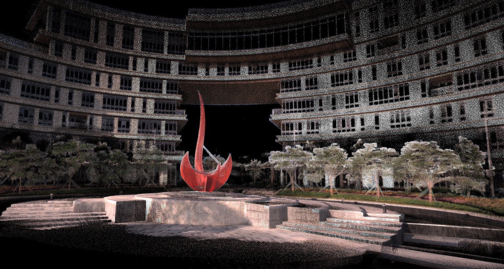 HKUST_Red_Sculpture