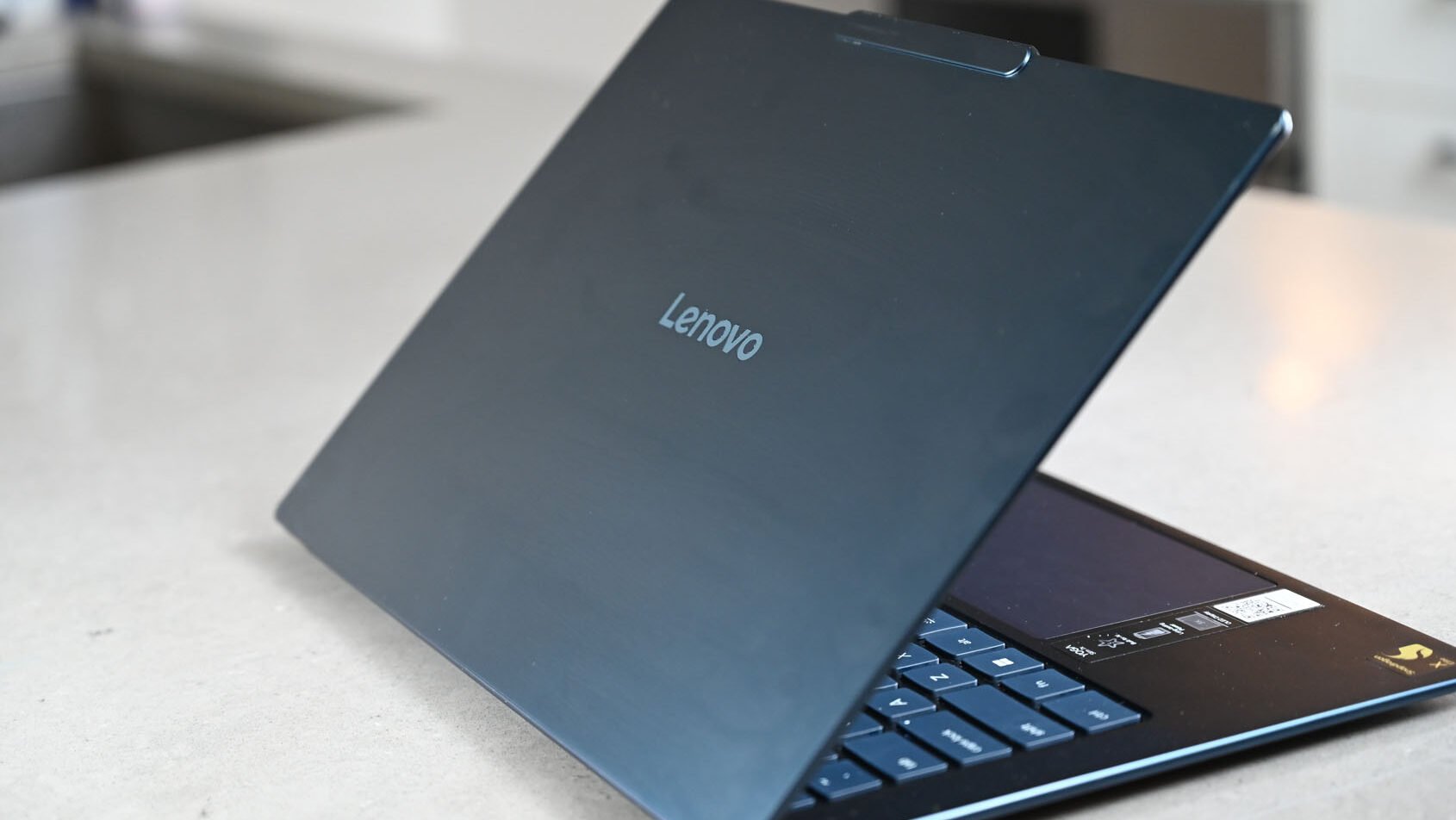 Side view of the Lenovo Yoga Slim 7.