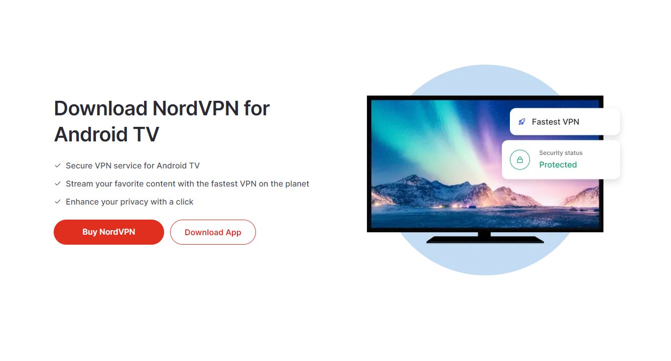 Nordvpn Best VPN Android TV