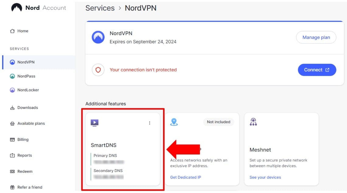 Nordvpn Smartdns