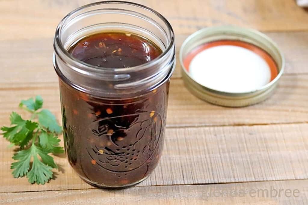 Stir Fry Sauce in a Mason Jar