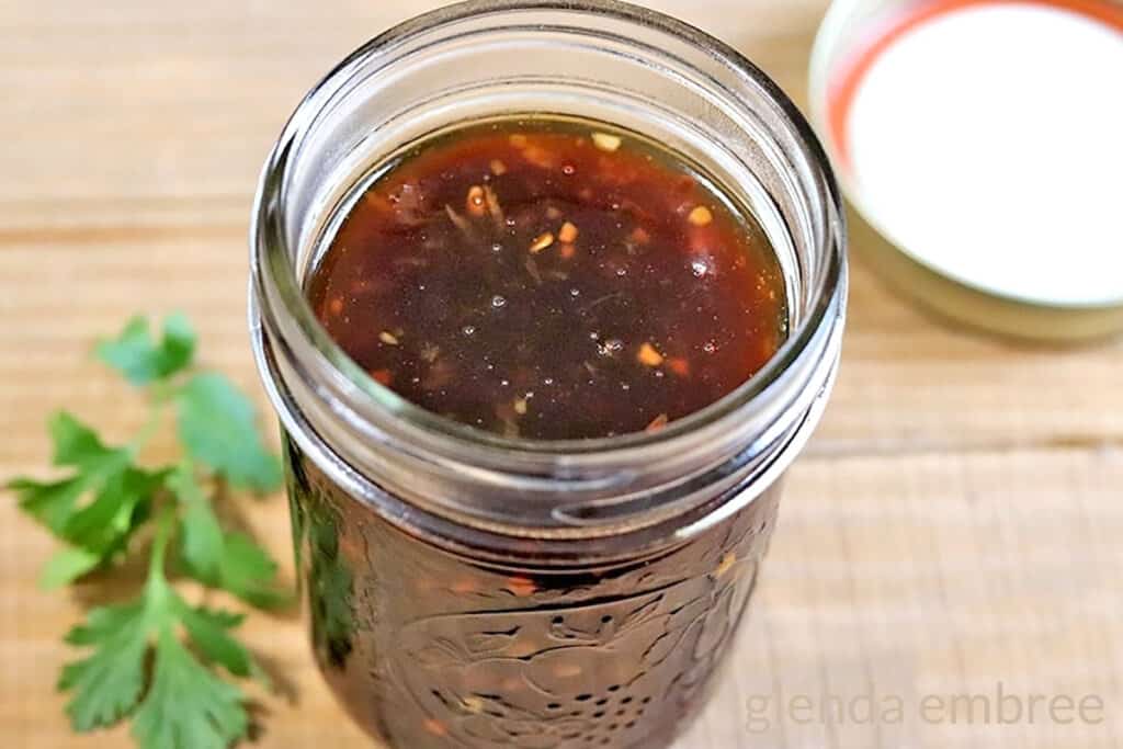 Stir Fry Sauce in a Mason Jar