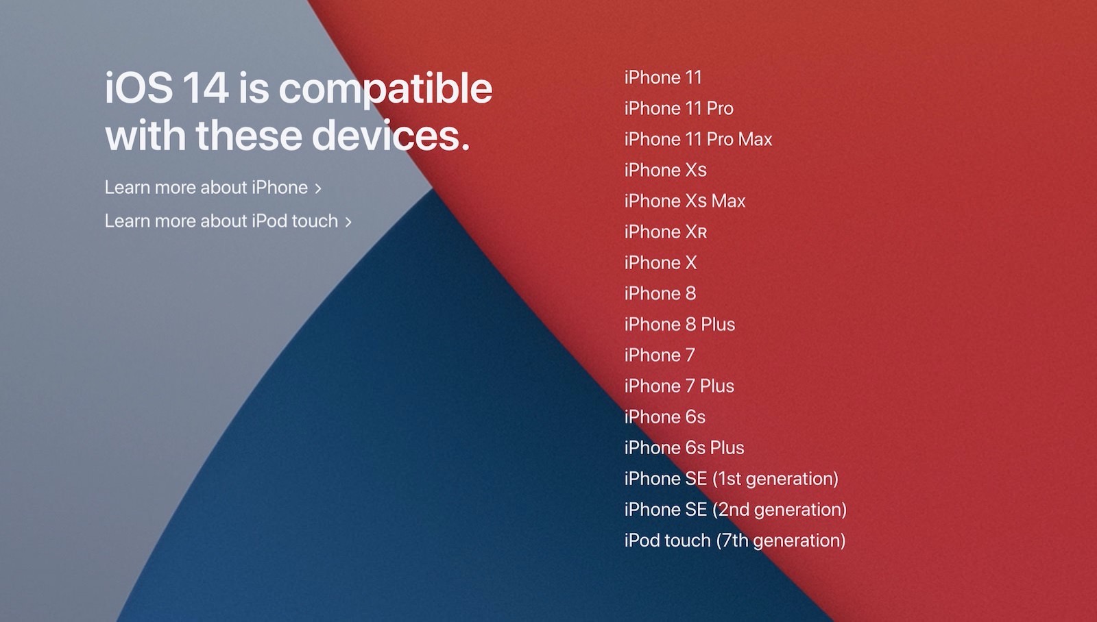 Ios14 supported devices