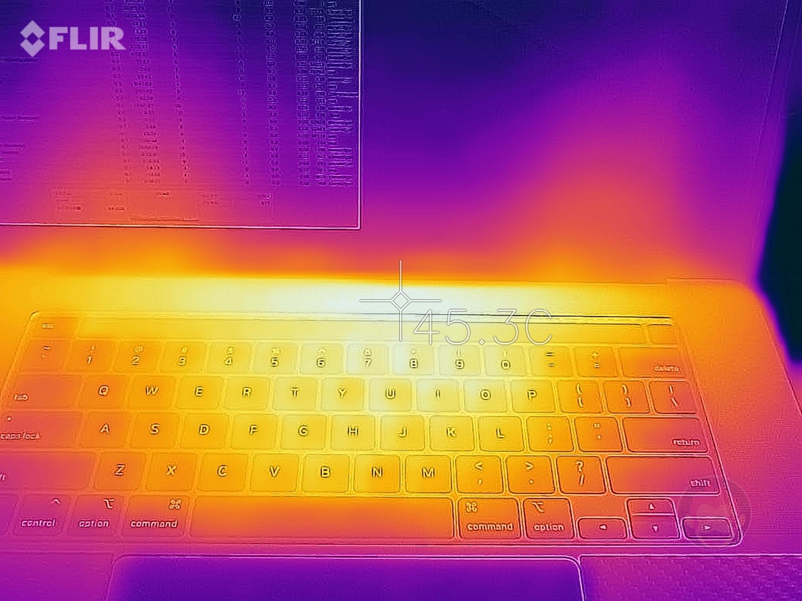 Keyboard heat on macbookpro 16inch 01