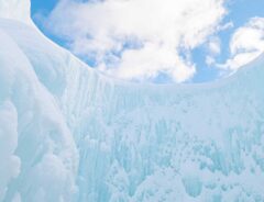 『千歳・支笏湖氷濤まつり』で撮影した写真