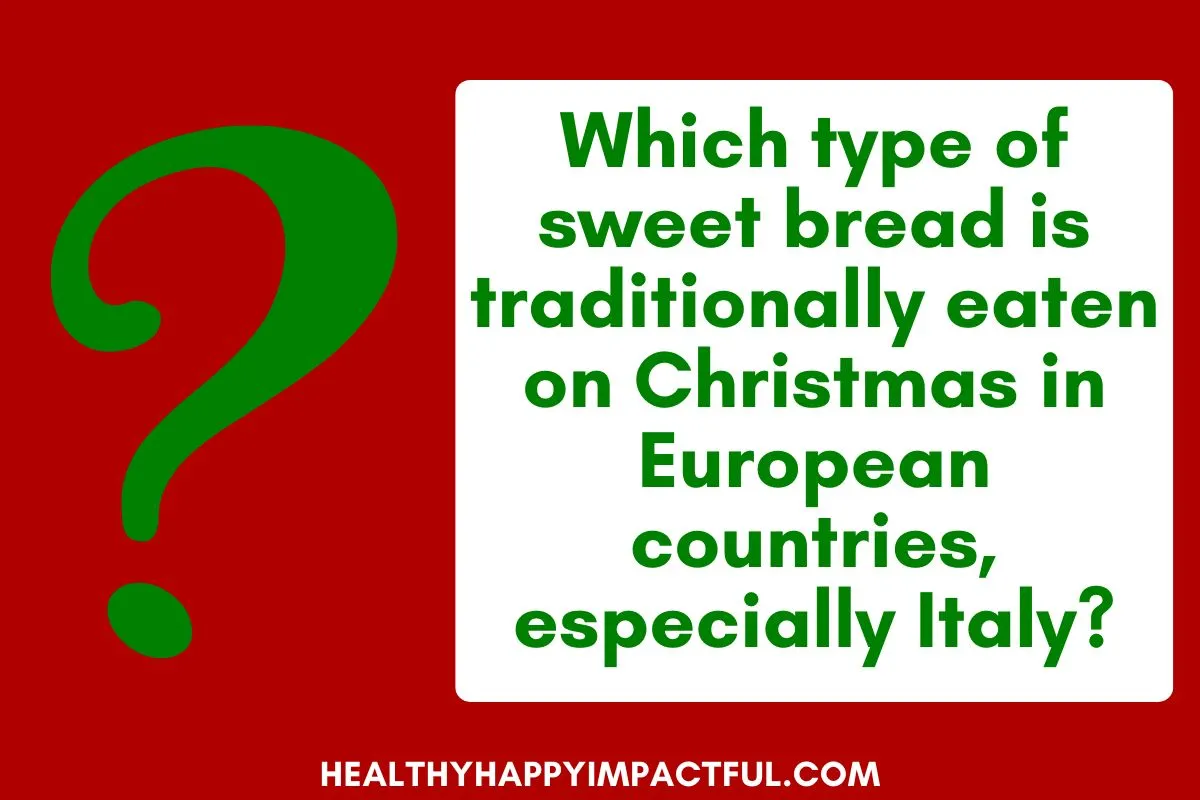 Christmas trivia for adults; food