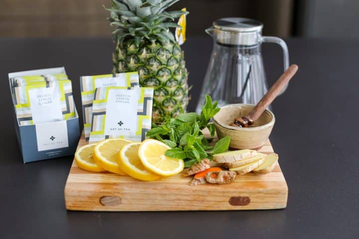 Pineapple Peel Infused Tea – Healthyish Foods