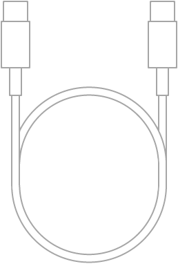 Kabel Pengisian Daya USB-C.