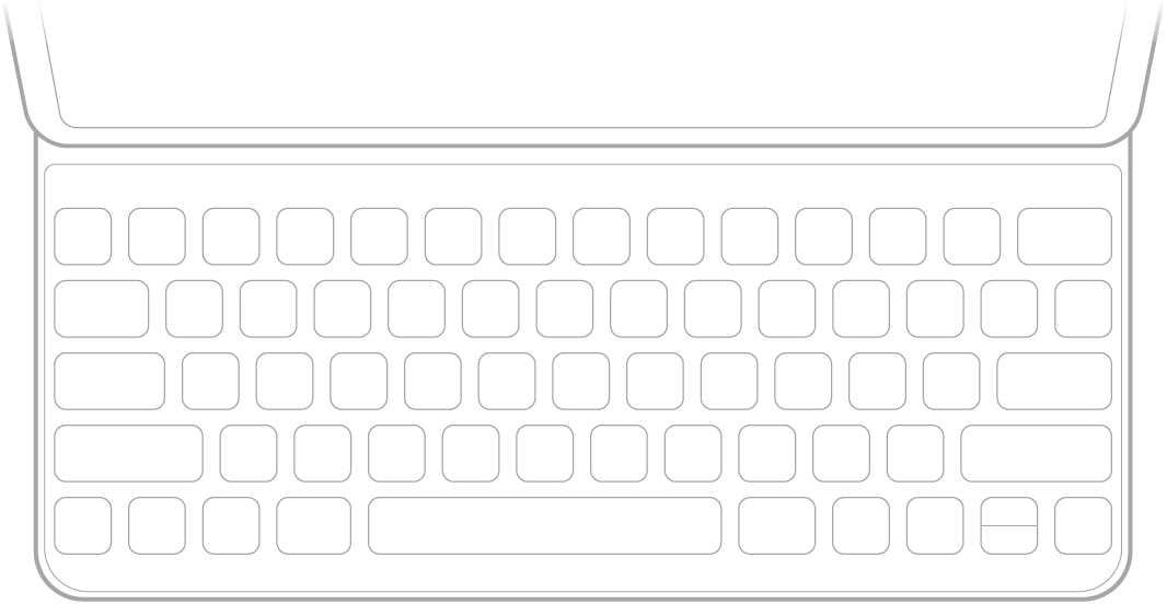 Obrázek klávesnice Smart Keyboard