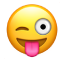 En fjoget-emoji.