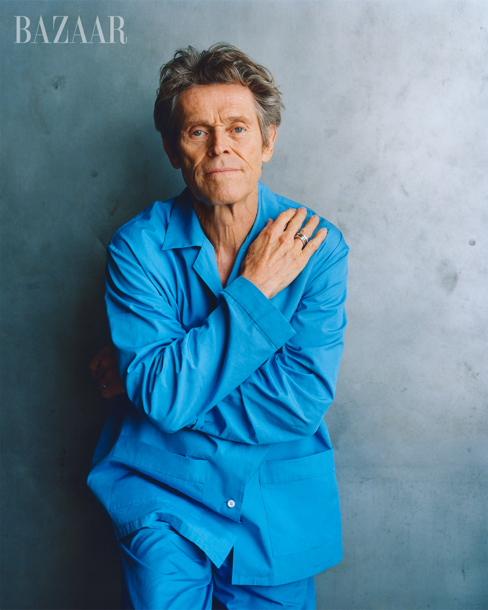 willem dafoe harpers bazaar 2024