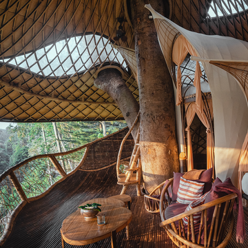 bambu indah, bali, tree house