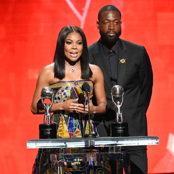 gabrielle union and dwyane wade at the 54th naacp image awards held at the pasadena civic auditorium on february 25, 2023 in pasadena, california photo by gilbert floresvariety via getty images