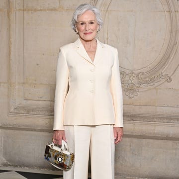 paris, france january 22 editorial use only for non editorial use please seek approval from fashion house glenn close attends the christian dior haute couture springsummer 2024 show as part of paris fashion week on january 22, 2024 in paris, france photo by stephane cardinale corbiscorbis via getty images