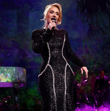 las vegas, nevada january 26 exclusive coverage adele performs onstage during weekends with adele at the colosseum at caesars palace on january 26, 2024 in las vegas, nevada photo by kevin mazurgetty images for ad