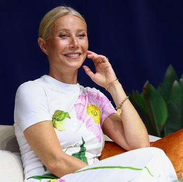 cannes, france june 18 academy award winning actress gwyneth paltrow attends the encore embracing the new entertainment era session during the cannes lions international festival of creativity 2024 day two at amazon port plaza stage on june 18, 2024 in cannes, france photo by marc piaseckigetty images