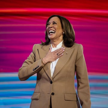 united states august 19 vice president kamala harris addresses the democratic national convention at the united center in chicago, ill, on monday, august 19, 2024 tom williamscq roll call, inc via getty images