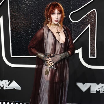 elmont, new york september 11 chappell roan attends the 2024 mtv video music awards at ubs arena on september 11, 2024 in elmont, new york photo by jamie mccarthywireimage