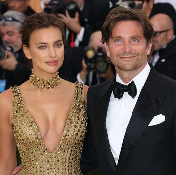 new york, ny may 07 irina shayk and bradley cooper attend heavenly bodies fashion the catholic imagination, the 2018 costume institute benefit at the metropolitan museum of art on may 7, 2018 in new york city photo by taylor hillgetty images