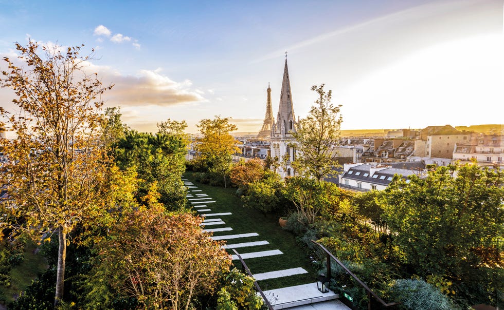 bulgari hotel paris, penthouse