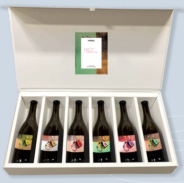 a box with bottles in it