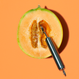 Orange, Fruit, Muskmelon, Yellow, Peach, Plant, Food, Cantaloupe, Still life photography, Cinnamon, 