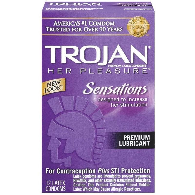 Her Pleasure Sensations Condoms