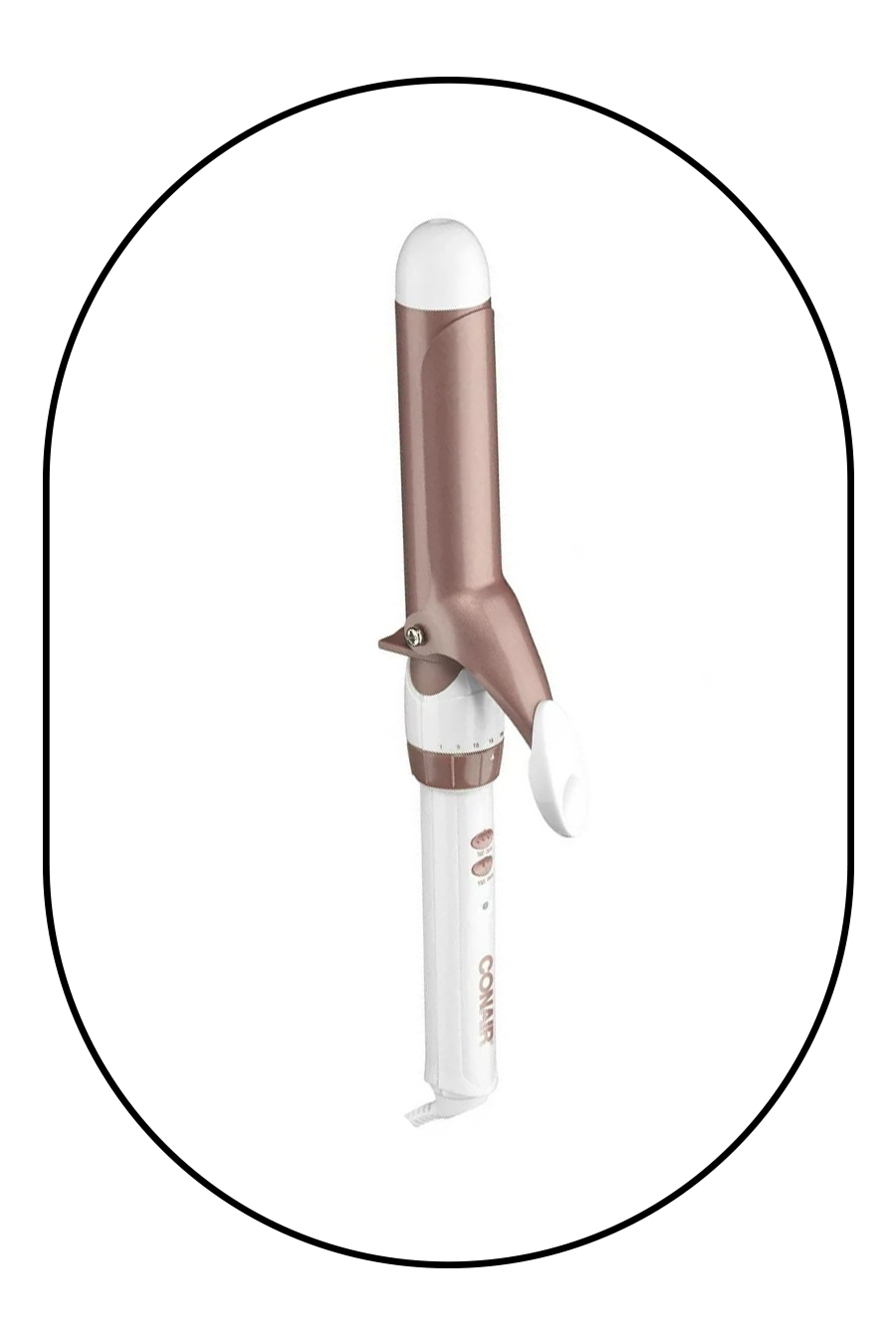 Double Ceramic 1.25-Inch Curling Iron