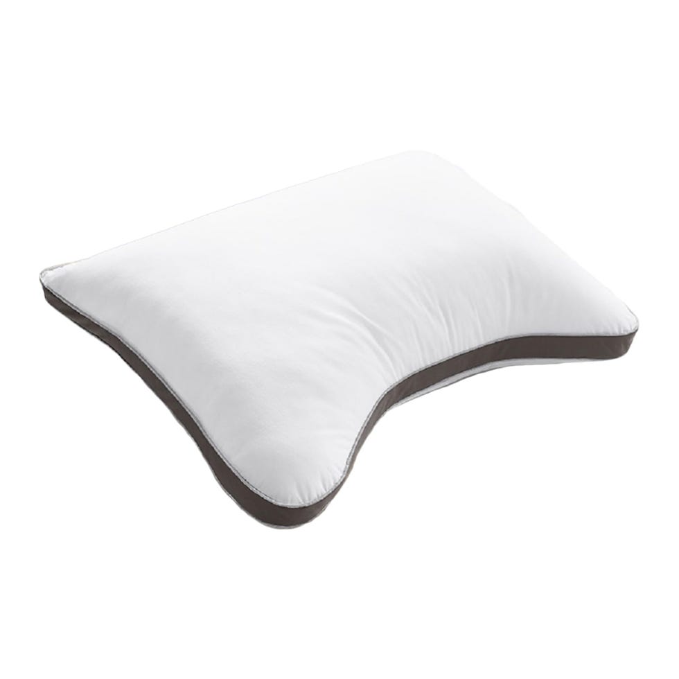 PlushComfort Curved Pillow