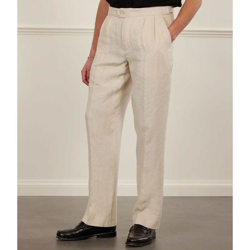 Pleated Tailored Trousers