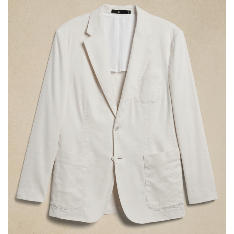 Traveler Linen-Cotton Blazer