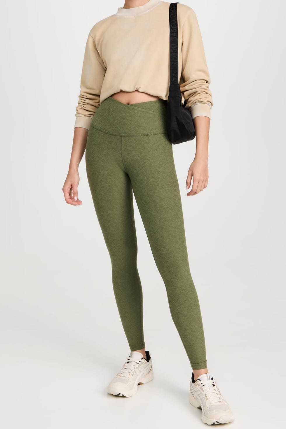  At Your Leisure High Waisted Midi Leggings