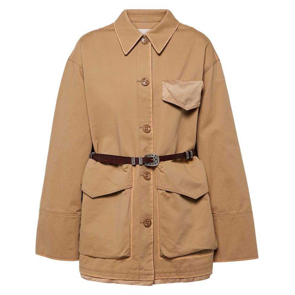 Perfect Match Belted Cotton Jacket