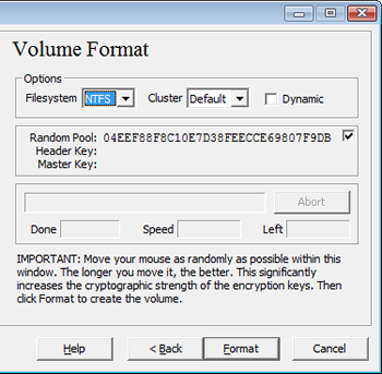 TrueCrypt Setup