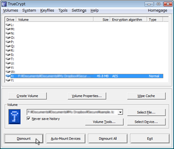 TrueCrypt Setup