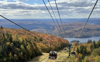 Nina的空拍旅程 領略加拿大楓紅壯麗景色