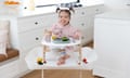 Catchy – the highchair addition for messy little eaters.