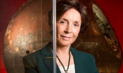 Mary Archer (Chairman of the Science Museum Group), photographed in front of Vostok 6 (the capsule flown by Valentina Tereshkova, the first ever woman in space) at the 'Cosmonauts: Birth of the Space Age' exhibition at The Science Museum. 
London 
Photograph by David Levene 
12/10/15