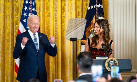 'Can you get me a job?' Biden jokes with Jessica Alba about leaving White House