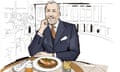 Lunch With Jeremy King illustration
Observer Food Monthly
OFM September 2024